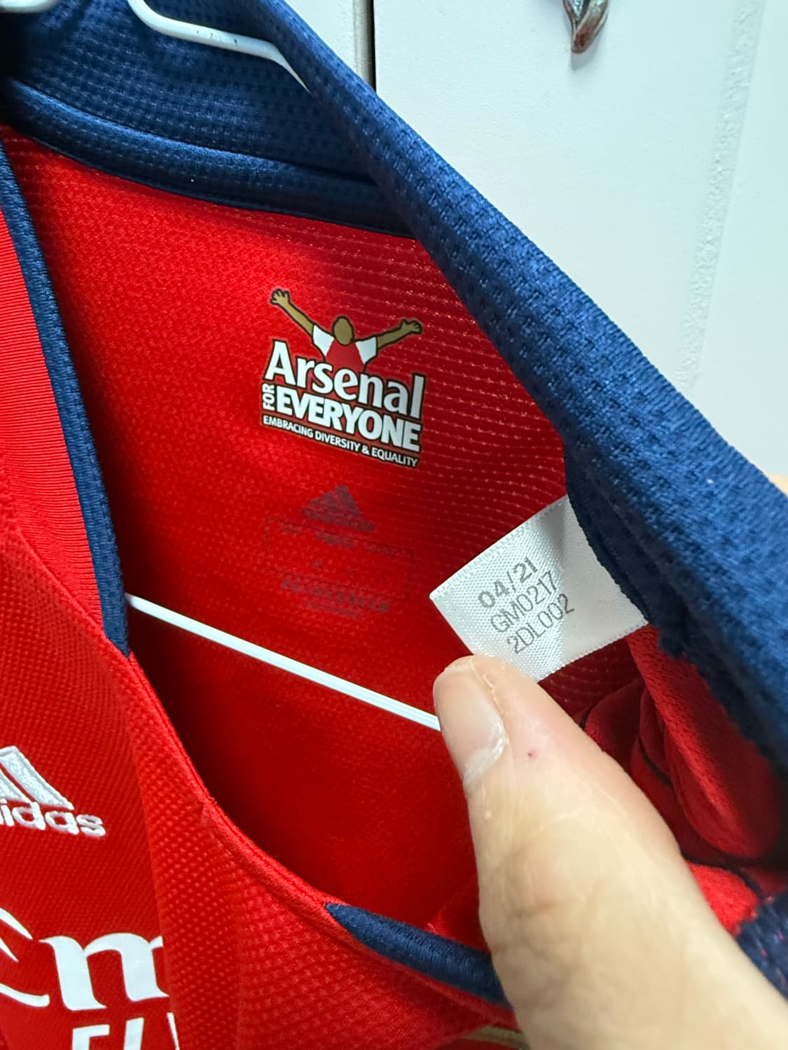 21/22 아스날 유니폼 상품이미지3