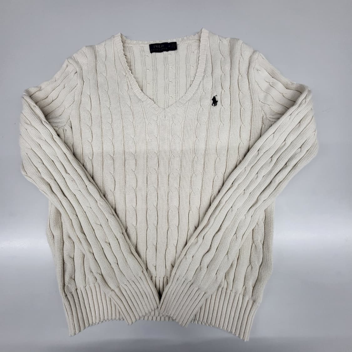 폴로 랄프로렌 꽈배기 니트 상품이미지1