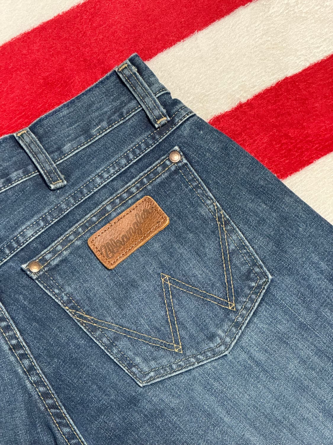 랭글러부츠컷데님 wrangler bootcut denim웨스턴부츠컷데님 상품이미지9