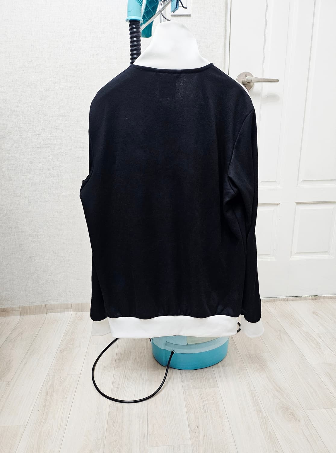 (100)L☆초대장급☆아디다스 베켄바우어 2중지퍼[화이트블랙] 트랙탑져지 상품이미지6