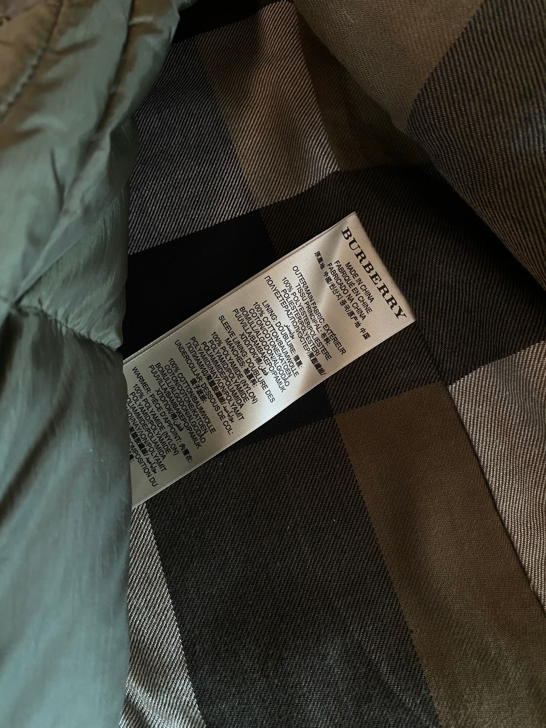 버버리 3in1 턴브릿지 카코트 -100사이즈 상품이미지4