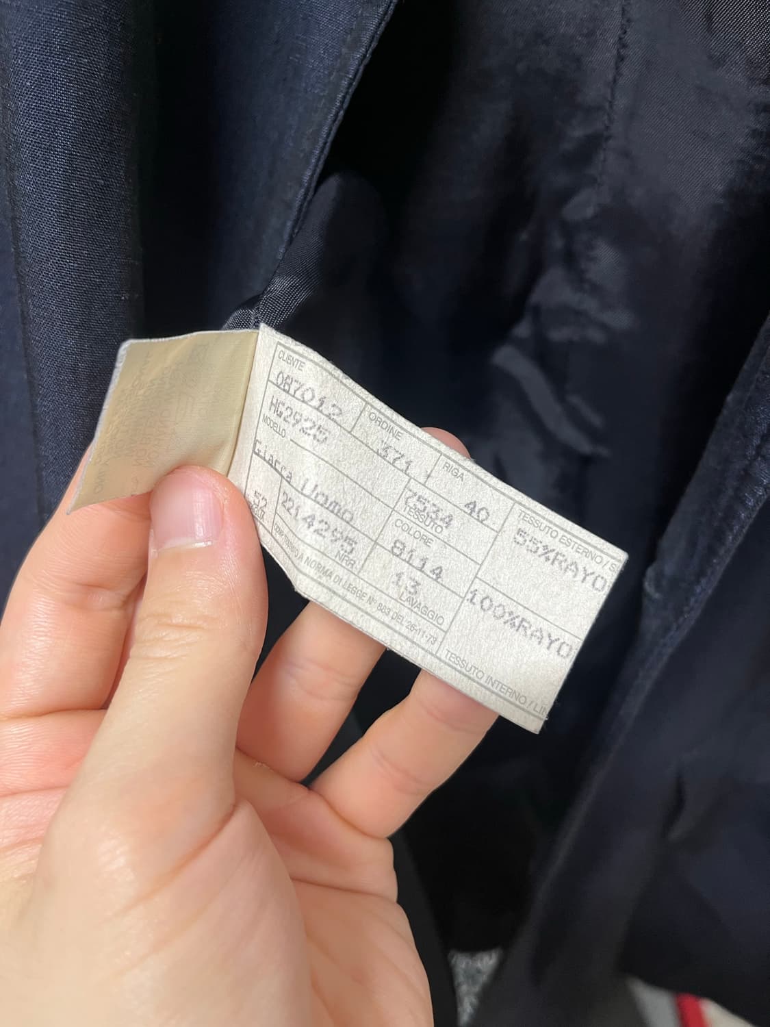 Giorgio armani single blazer 상품이미지4