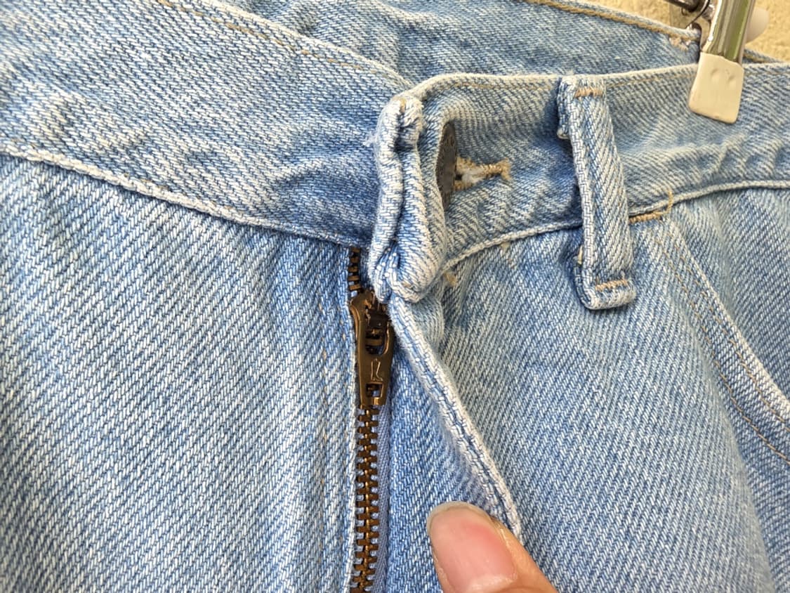 90s 랭글러 빈티지 데님반바지 상품이미지4