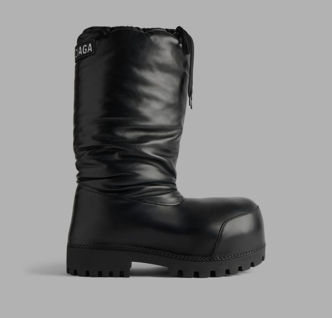 발렌시아가 알래스카 스키웨어 래더 하이부츠 블랙 43~44 사이즈 상품이미지1