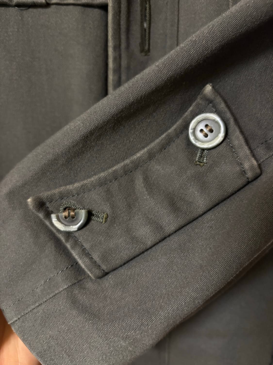 트렌치 롱코트 (카키) 상품이미지6