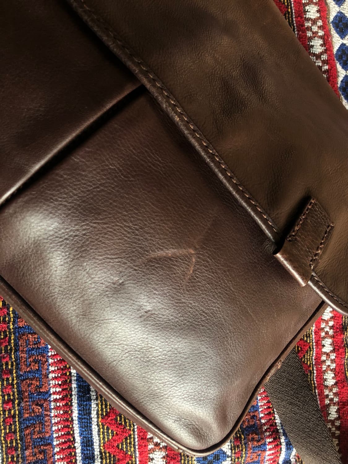 파슬 브라운 레더 크로스백 메신저백 상품이미지6