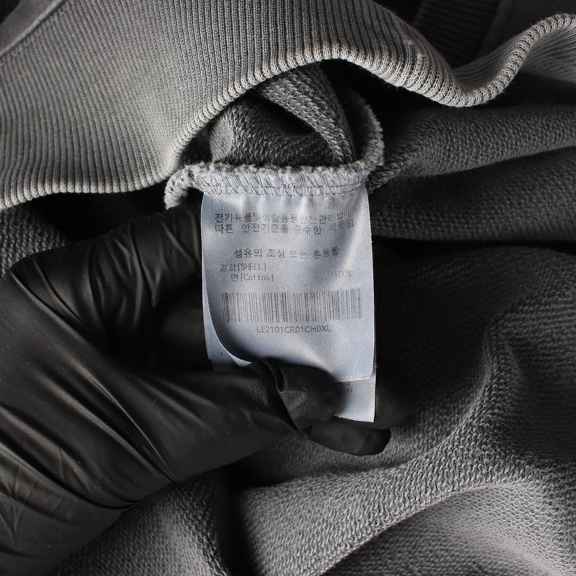 LEE 차콜 피그먼트 빅로고 맨투맨 XL 상품이미지6
