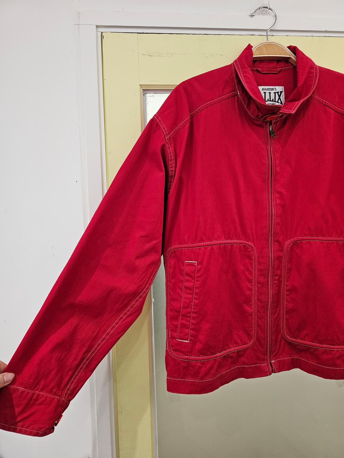 Allix 레드 블루종 상품이미지4