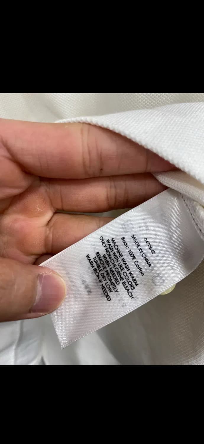 폴로 랄프로렌 빅포니 화이트 럭비티  상품이미지6