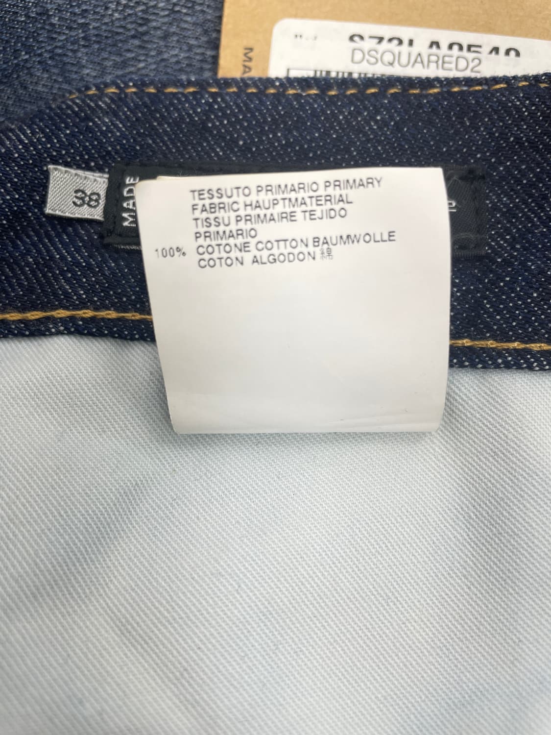 디스퀘어드2 [Dsquared2] 페인트 스팟 슬림진 상품이미지8