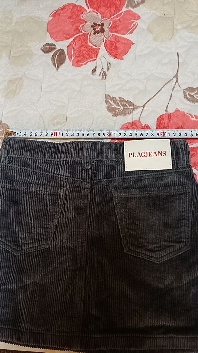 플랙 코듀로이스커트 26인치 기장34 상품이미지5