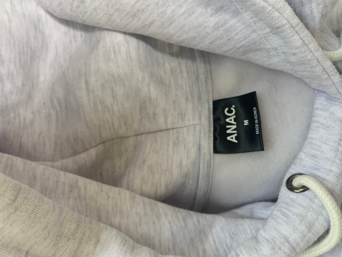 백멜란지 후드티 상품이미지2