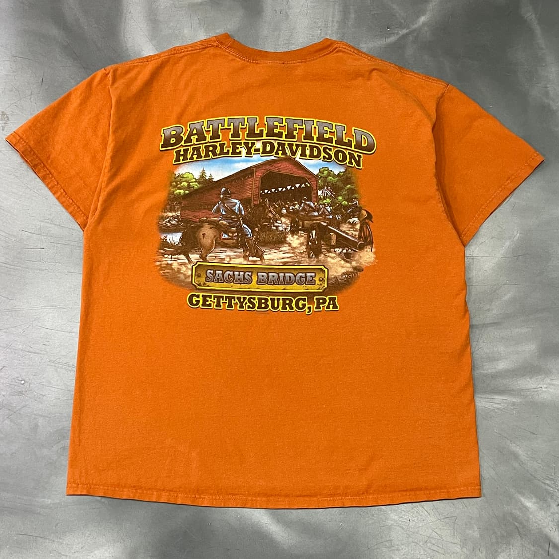  할리데이비슨 프린팅 반팔티 y15703 상품이미지2