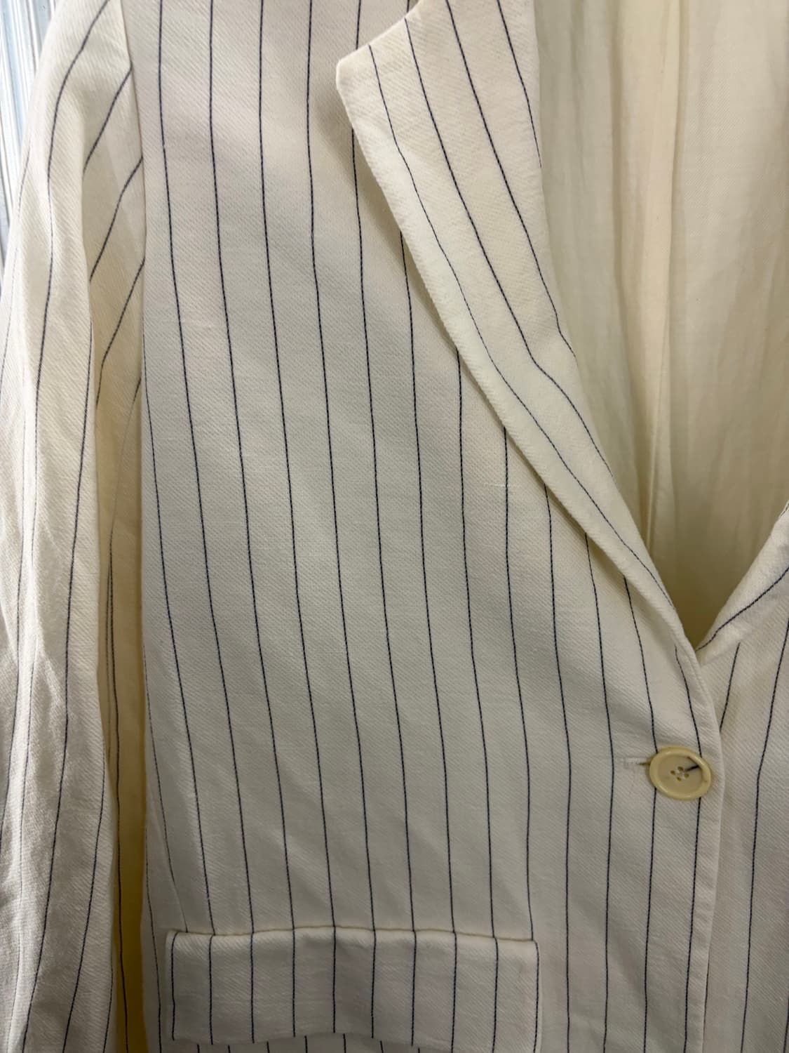 Studio Nicholson stripe linen jacket 0 상품이미지3