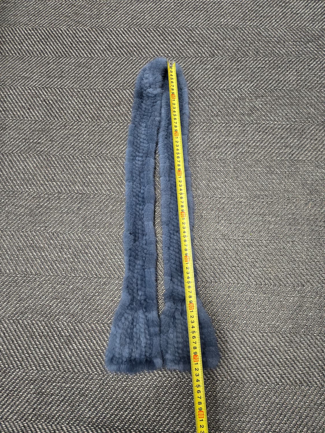 칼라거펠트 KARL LAGERFELD 밍크목도리 블루 상품이미지4