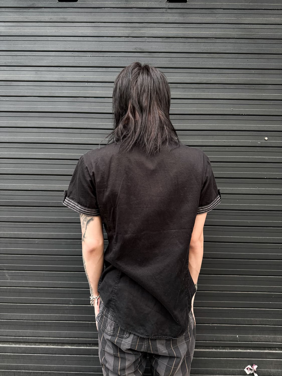 Stud Detail Short-Sleeve Shirt 상품이미지5