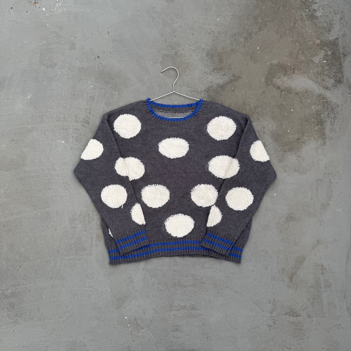 VTG 도트 니트 상품이미지1