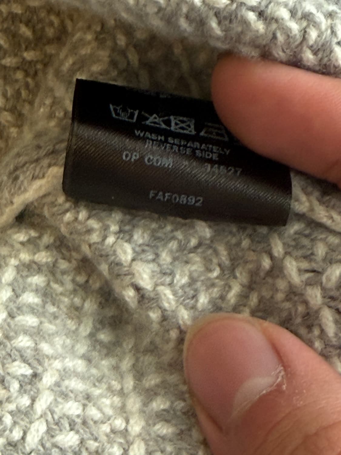 로로피아나 베이비 캐시미어 하프집업 니트 상품이미지5