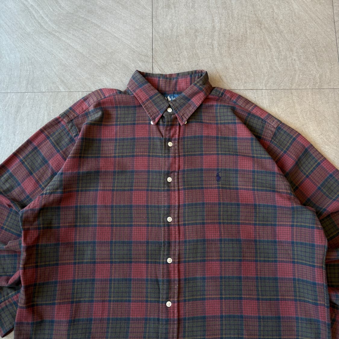 폴로 정품 스카이블루 멀티포니 포플린 셔츠 상품이미지3