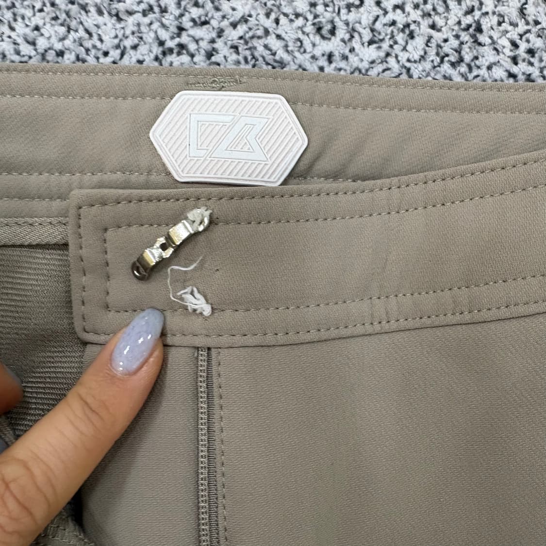 70 커터앤벅 기모 면바지 골프바지 0310J 상품이미지4