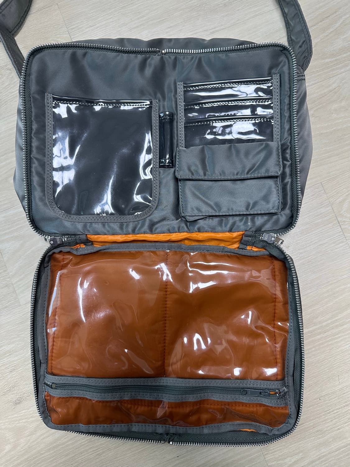 PORTER 요시다 포터 탱커 숄더백 L 실버 그레이 상품이미지7