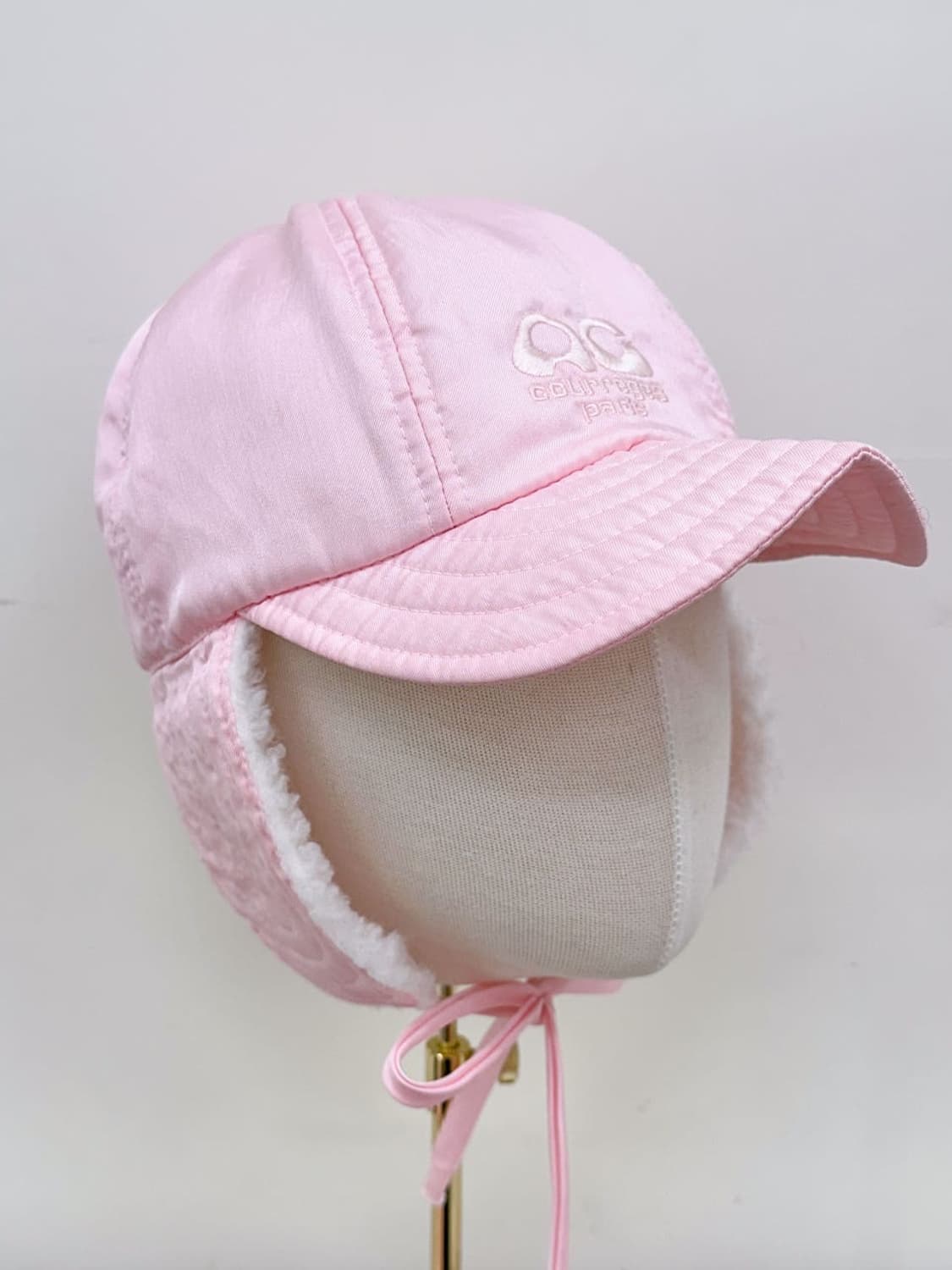  courreges / 꾸레쥬 핑크 이어머프 모자 상품이미지9