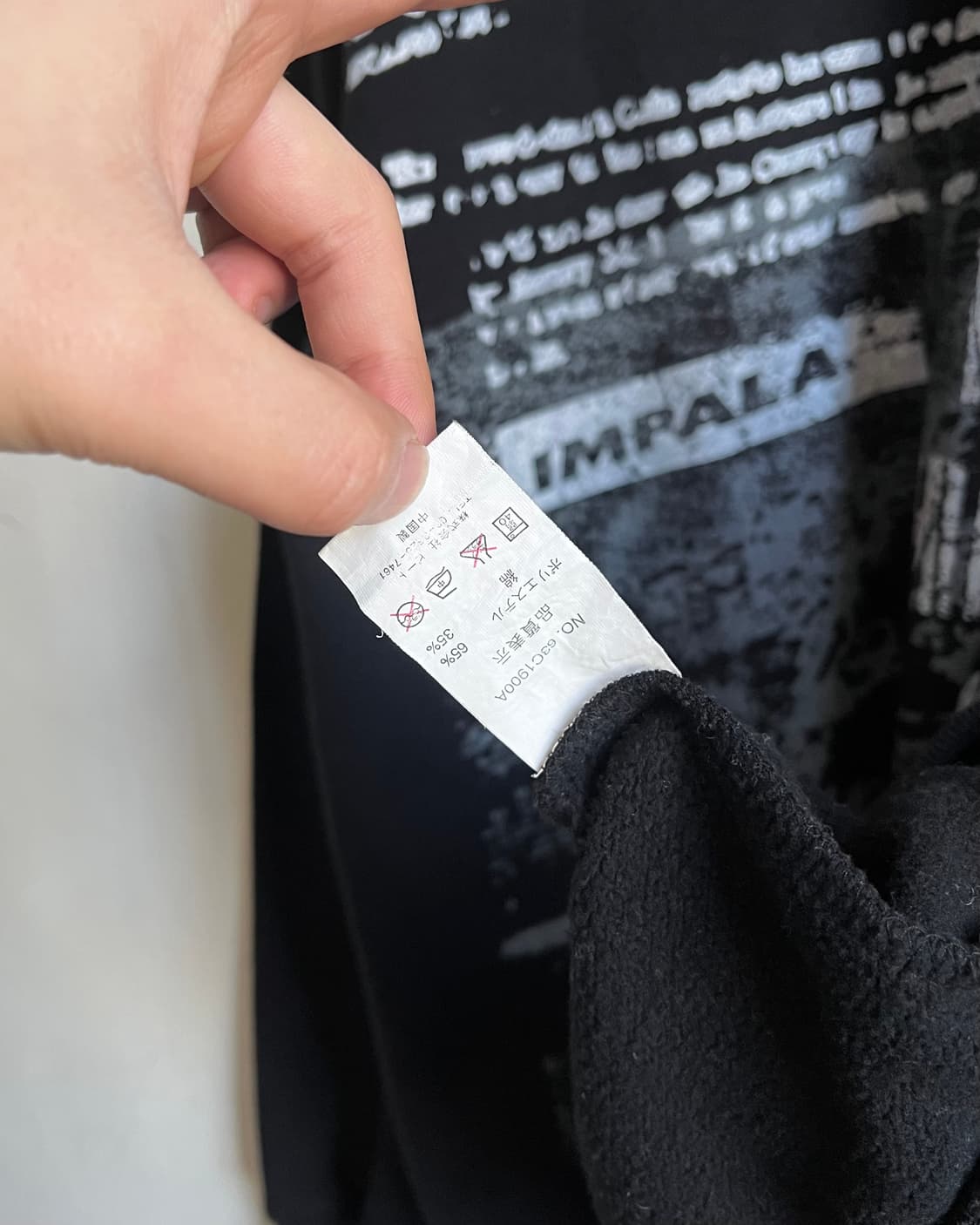 90-00s IMPARA Japan Lettering Sweatshirt 상품이미지7