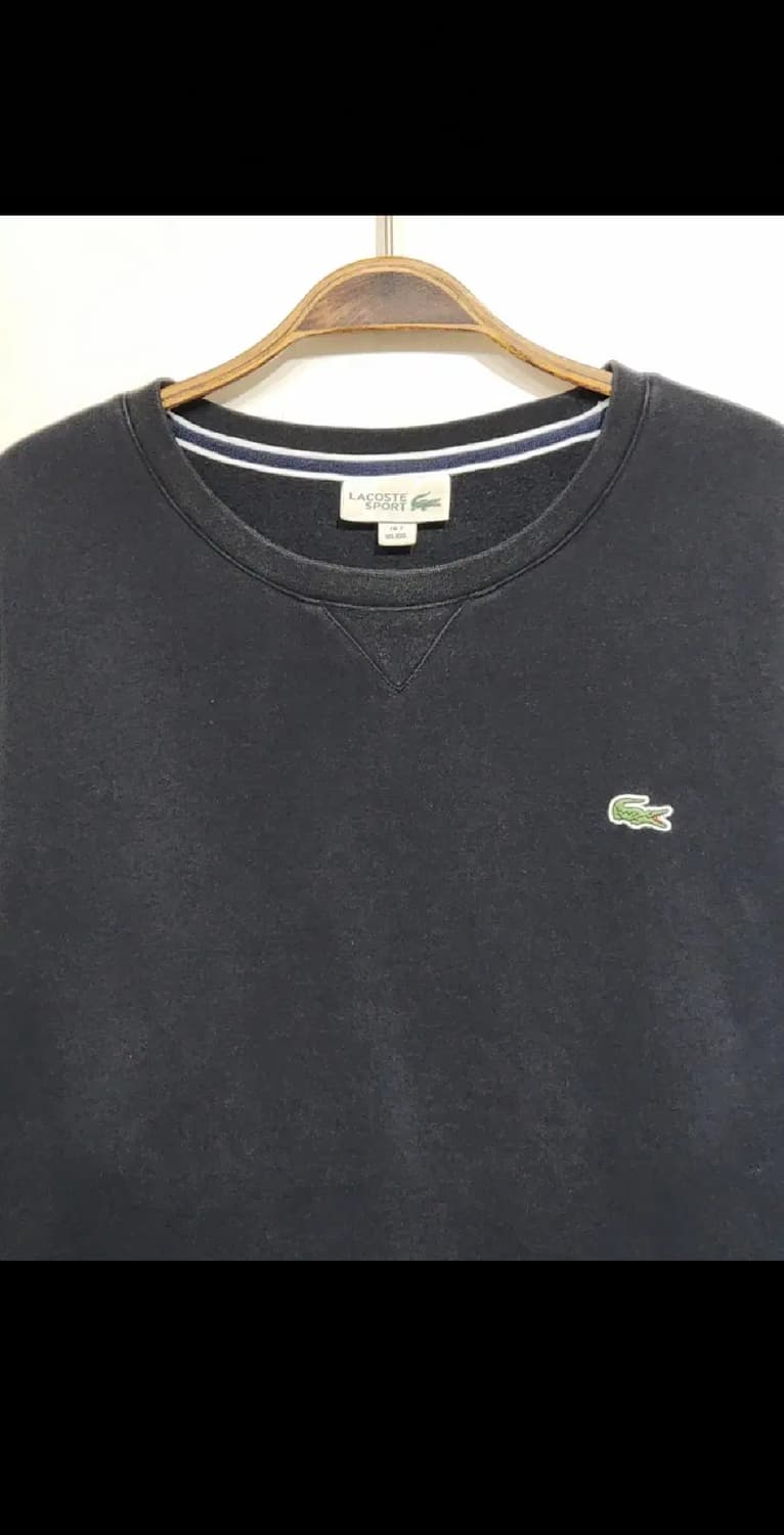 (XXL) 라코스테 빅사이즈 맨투맨 진곤색 스웨트 티셔츠  상품이미지2