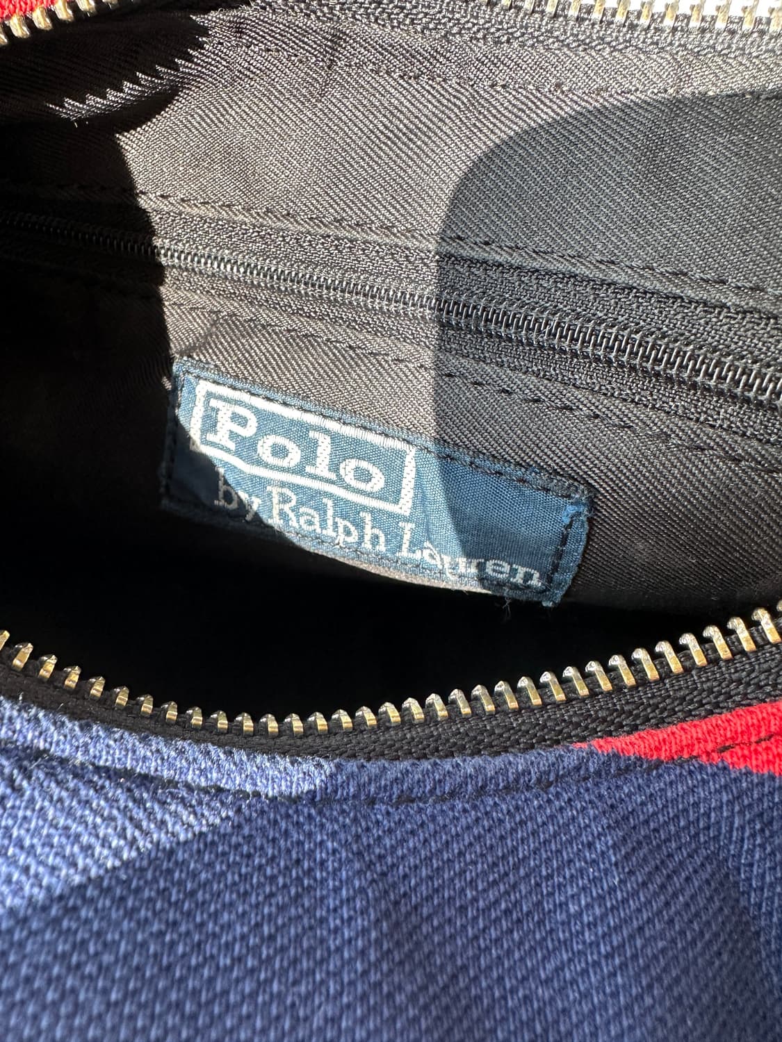 폴로 랄프로렌 업사이클링 스트라이프 숄더백 상품이미지6