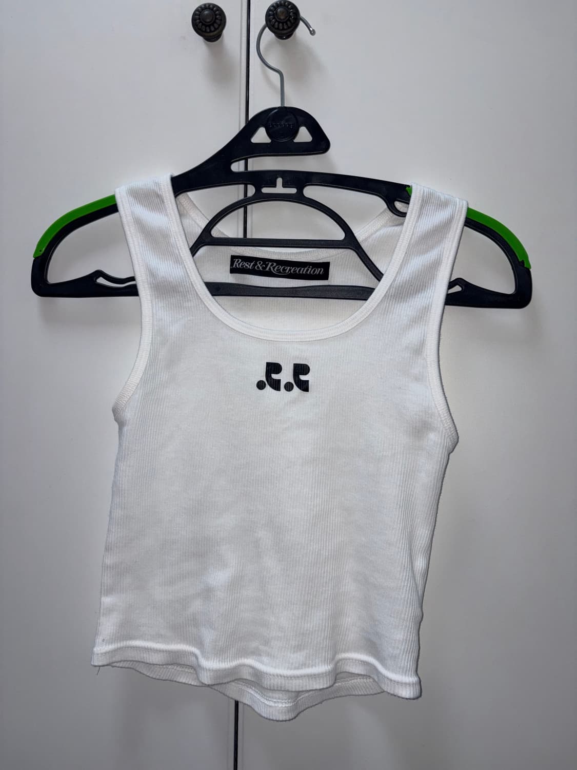 레스트앤레크레이션 나시 탱크탑 RR LOGO SHORT TANK TOP 상품이미지2