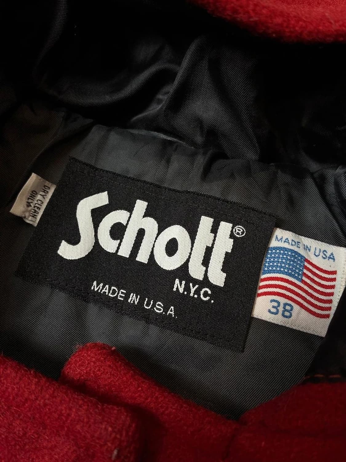 쇼트 SCHOTT USA 아메카지 더플 후디 코트 PN7854 상품이미지5