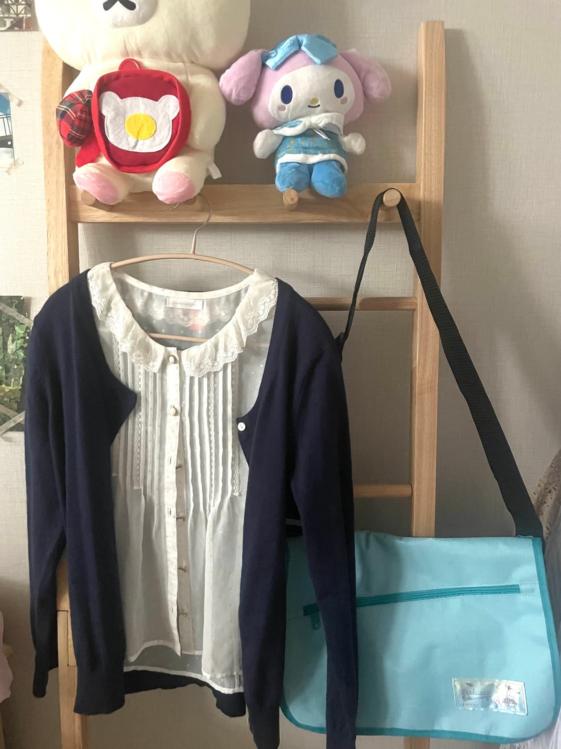 교토 모리걸 네이비가디건 set 상품이미지2