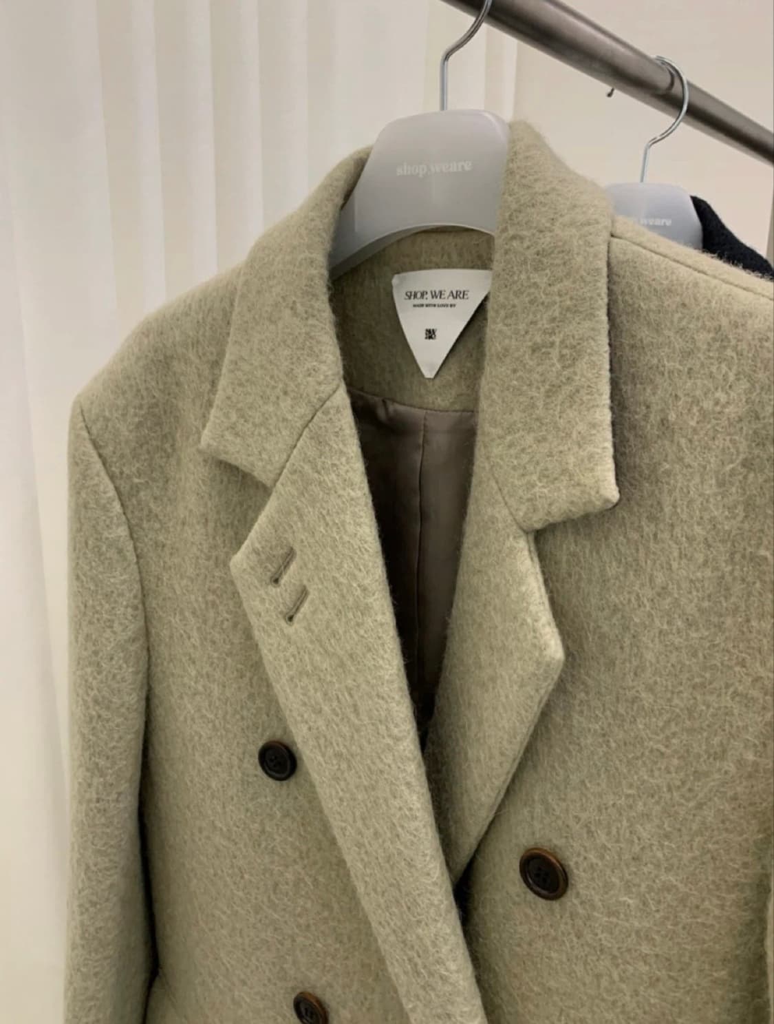 위아we are 윌리엄코트 새상품 상품이미지8