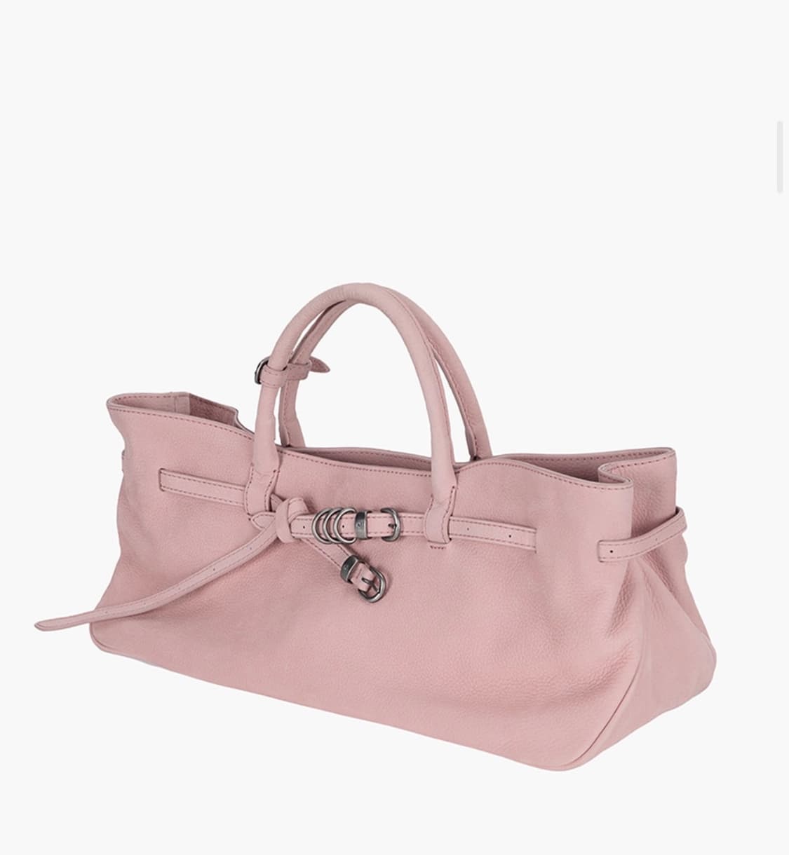 [한정판/전체품절]마지셔우드 그랜마유즈드백 baby pink nubuck 상품이미지1