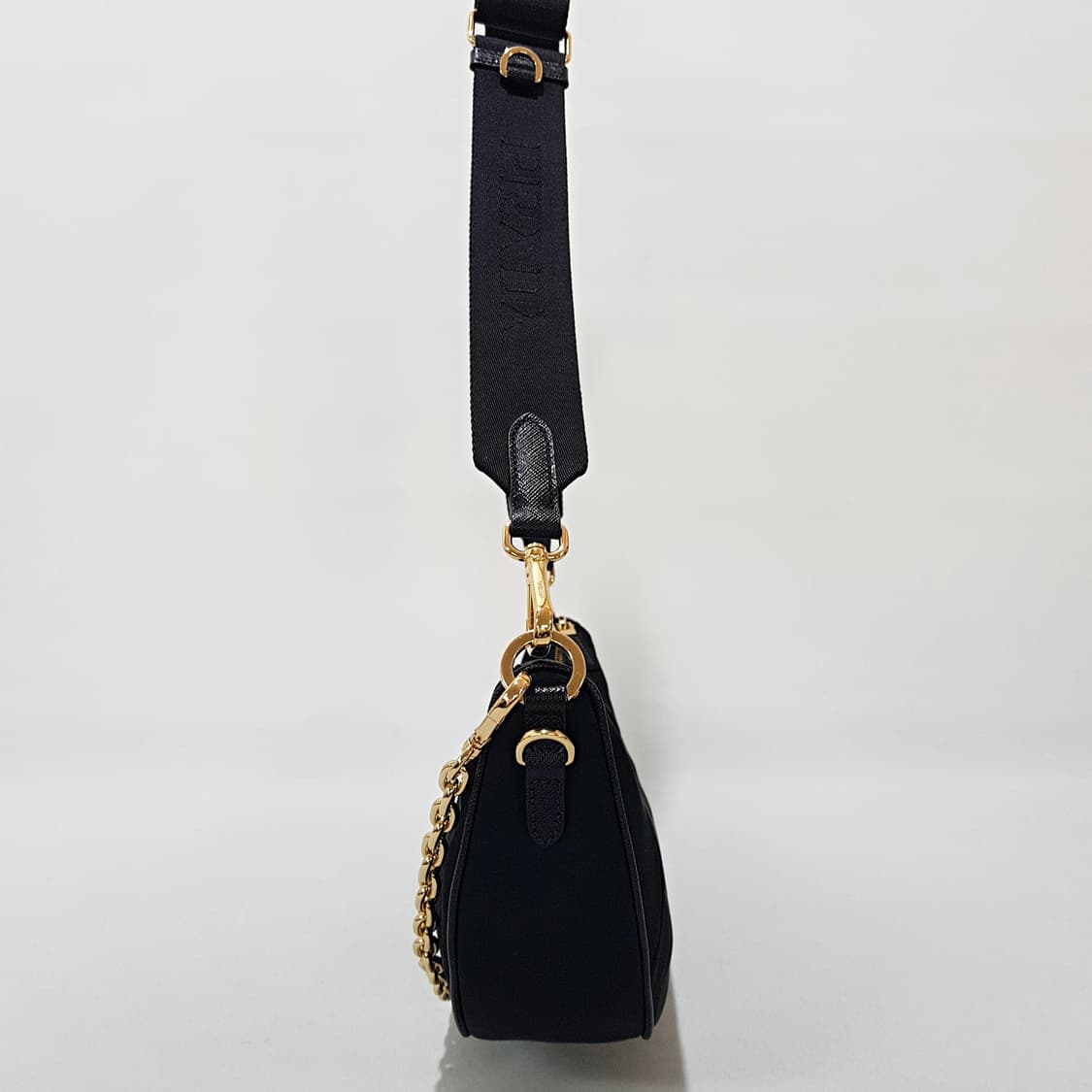 프라다 드뮈룬 리나일론 여성 체인 숄더백 1BH222 상품이미지4