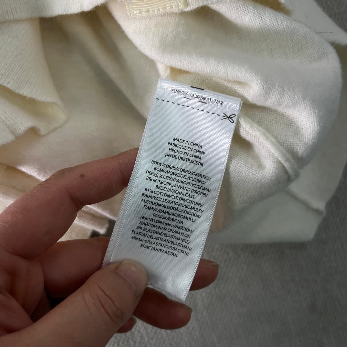 W 95 폴로랄프로렌 신형라벨 코튼 가디건  상품이미지6