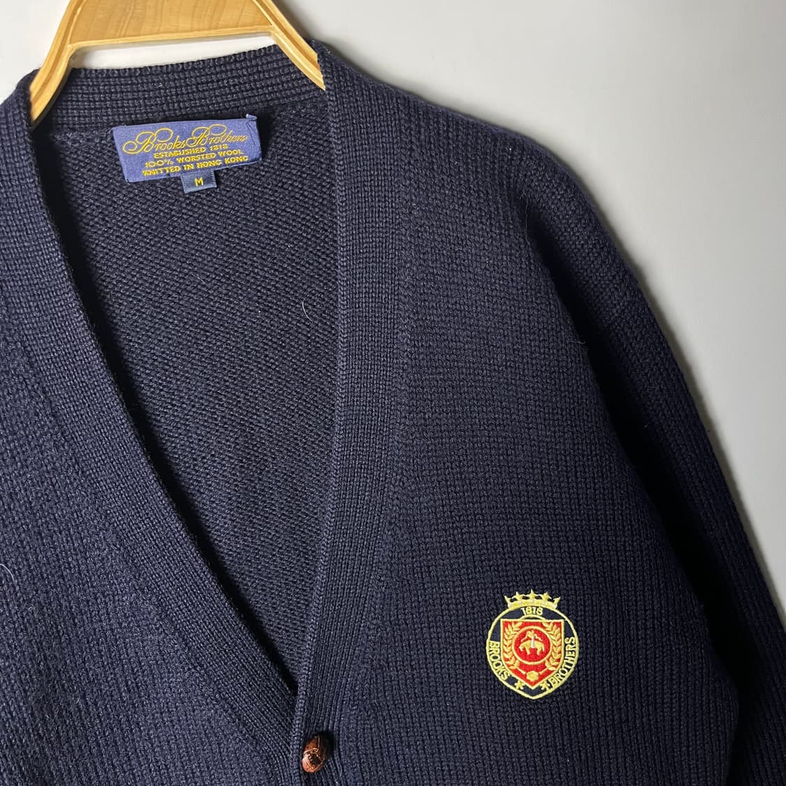 [Brooks Brothers] 브룩스브라더스 프레피 와펜 울 가디건 상품이미지2