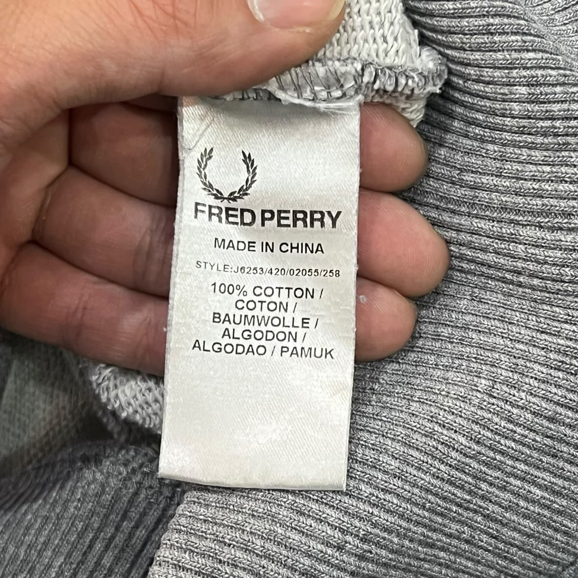  프레드 페리 로고 후드집업 y14183 상품이미지8