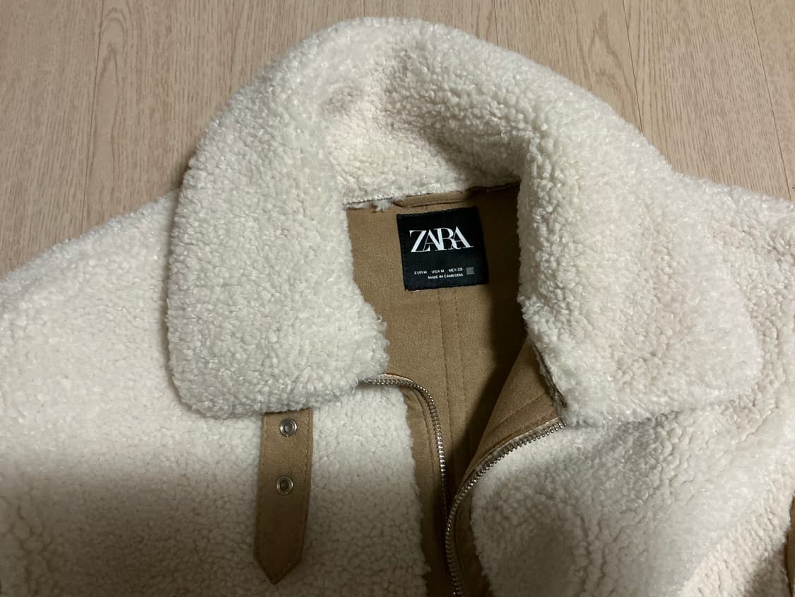 자라 양털 무스탕 상품이미지3