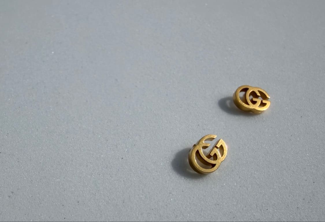 구찌 미니 더블G 골드 이어링 상품이미지9