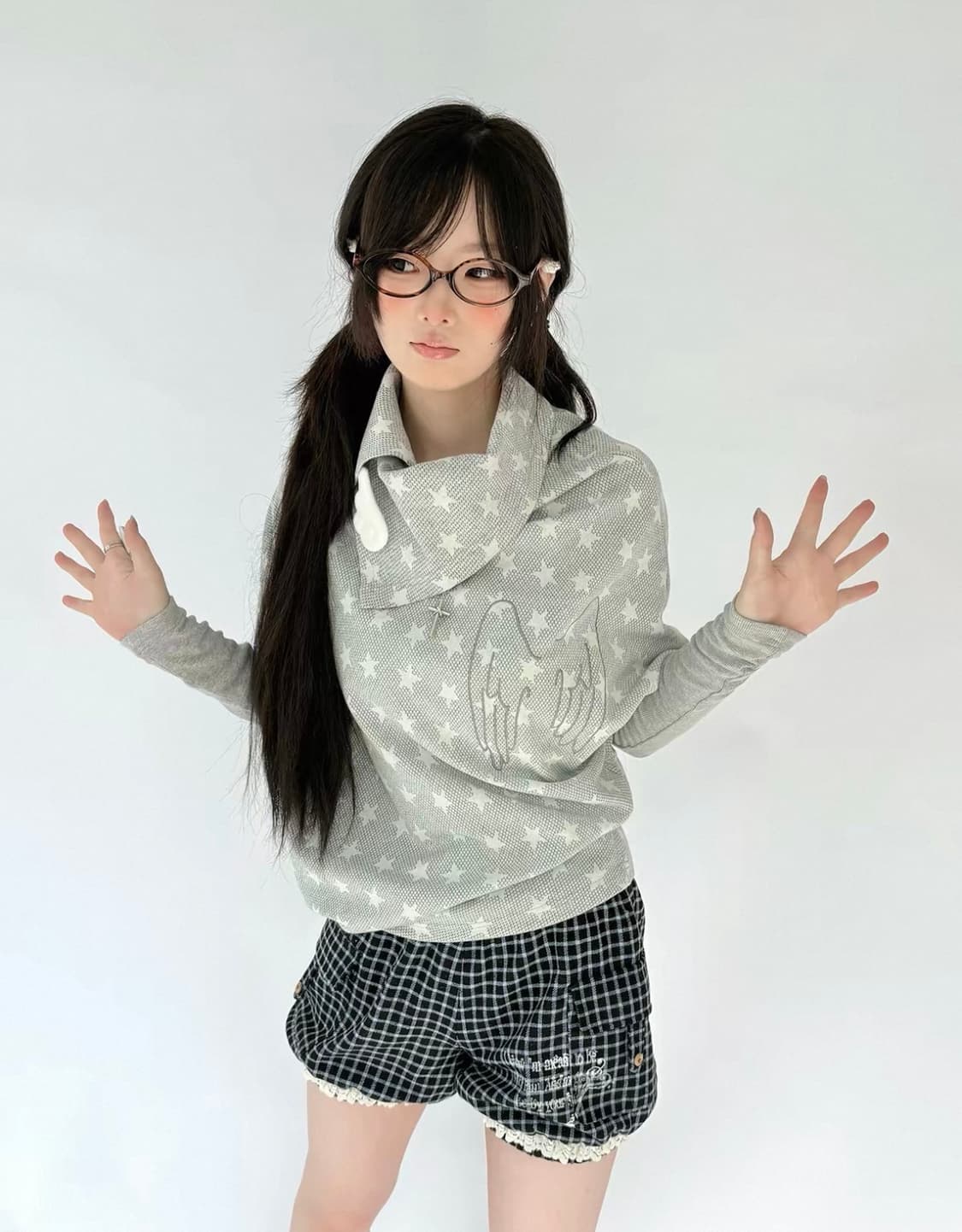 별 목폴라 롱슬리브 상품이미지1