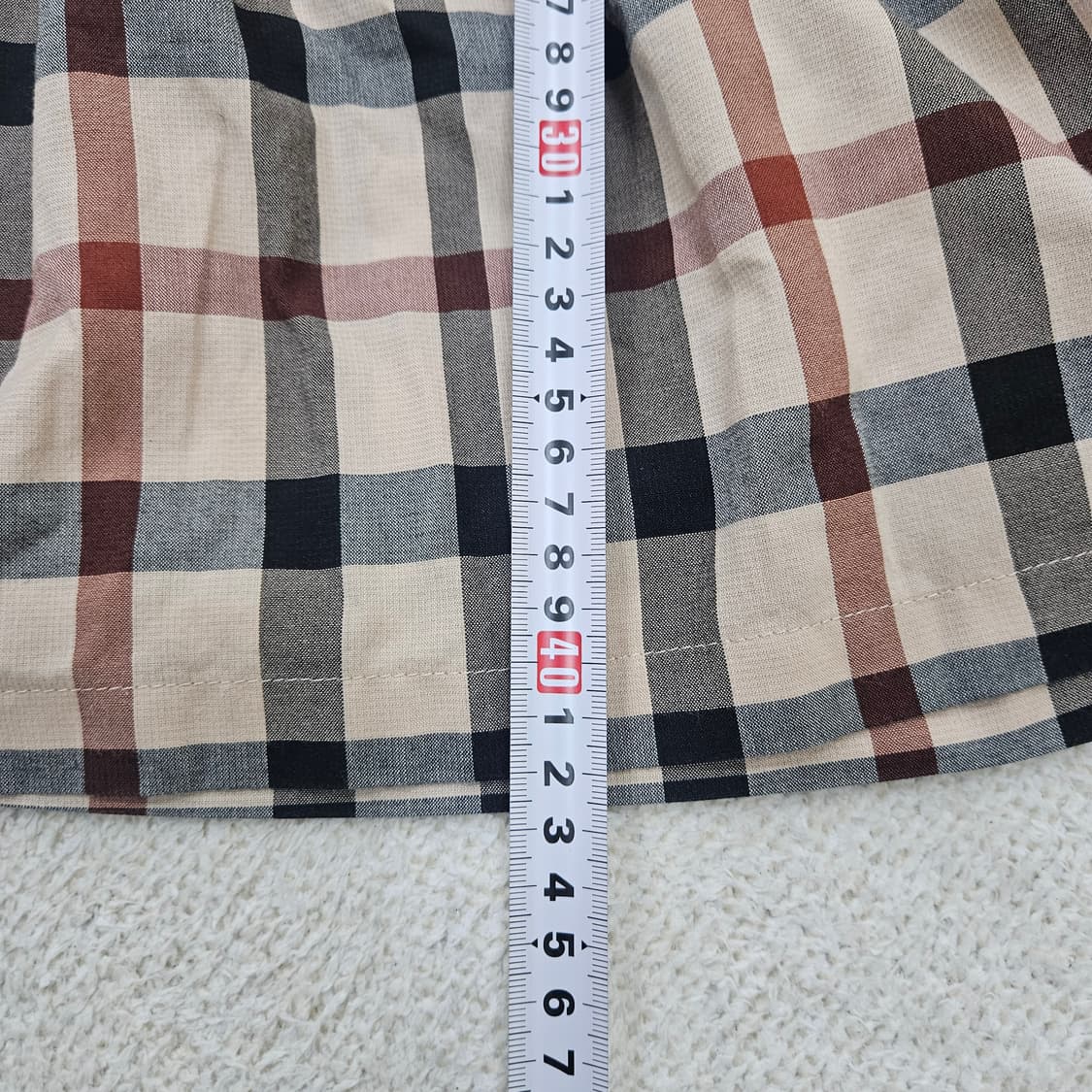 110 닥스 키즈 체크패턴 원피스 0316D 상품이미지5