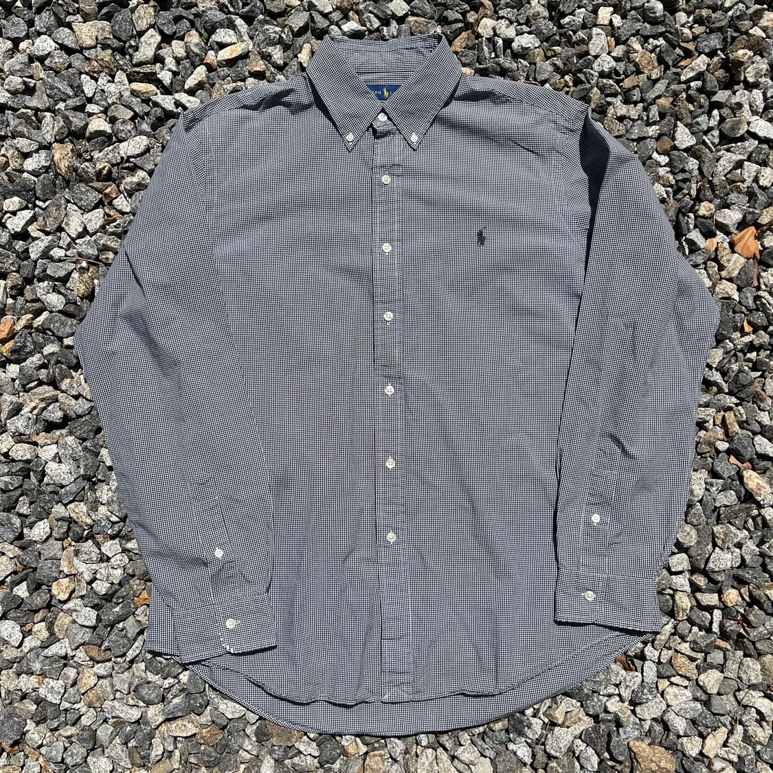 폴로 랄프로렌 깅엄 체크셔츠 (실측확인) 상품이미지1