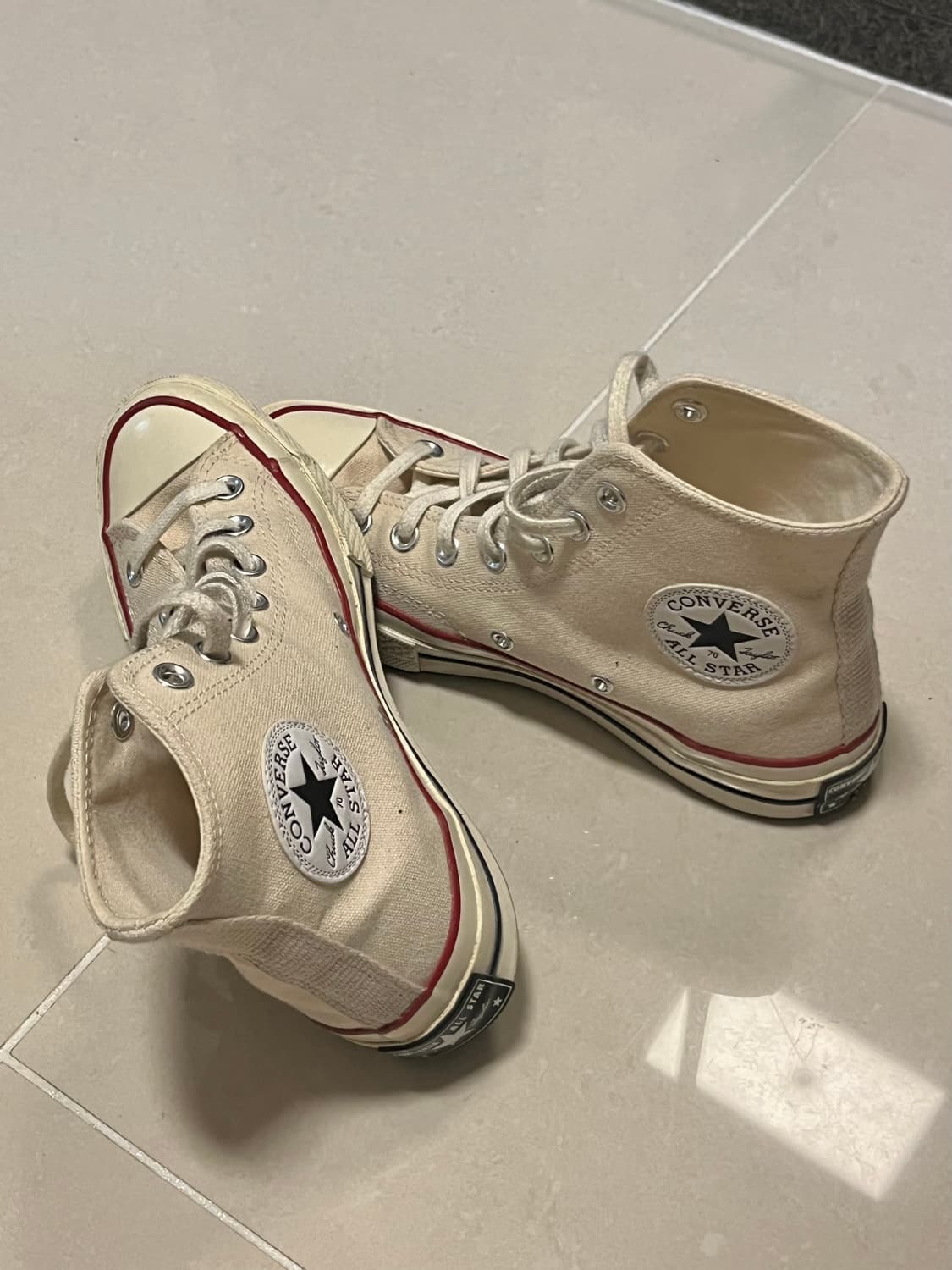 컨버스 척 70 하이 클래식 파치먼트 스니커즈 235 상품이미지2