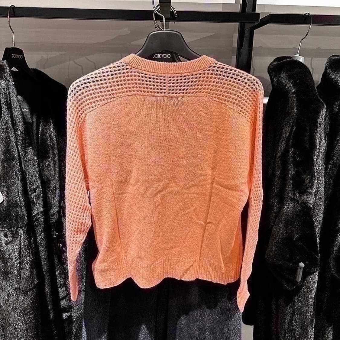 (정품/새상품) 360 CASHMERE 여성 피치 캐시미어 니트 상품이미지2