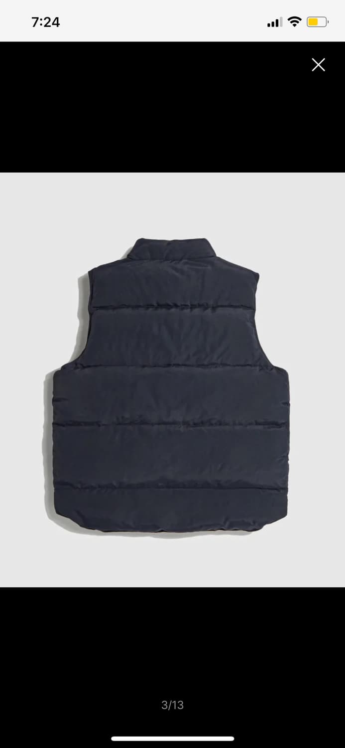 브론슨 트레일 다운 베스트 1982 model navy 패딩조끼 xxl 상품이미지5