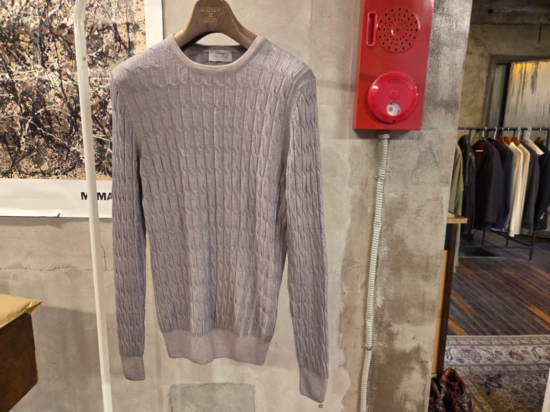 그랑싸소 케이블니트 상품이미지8