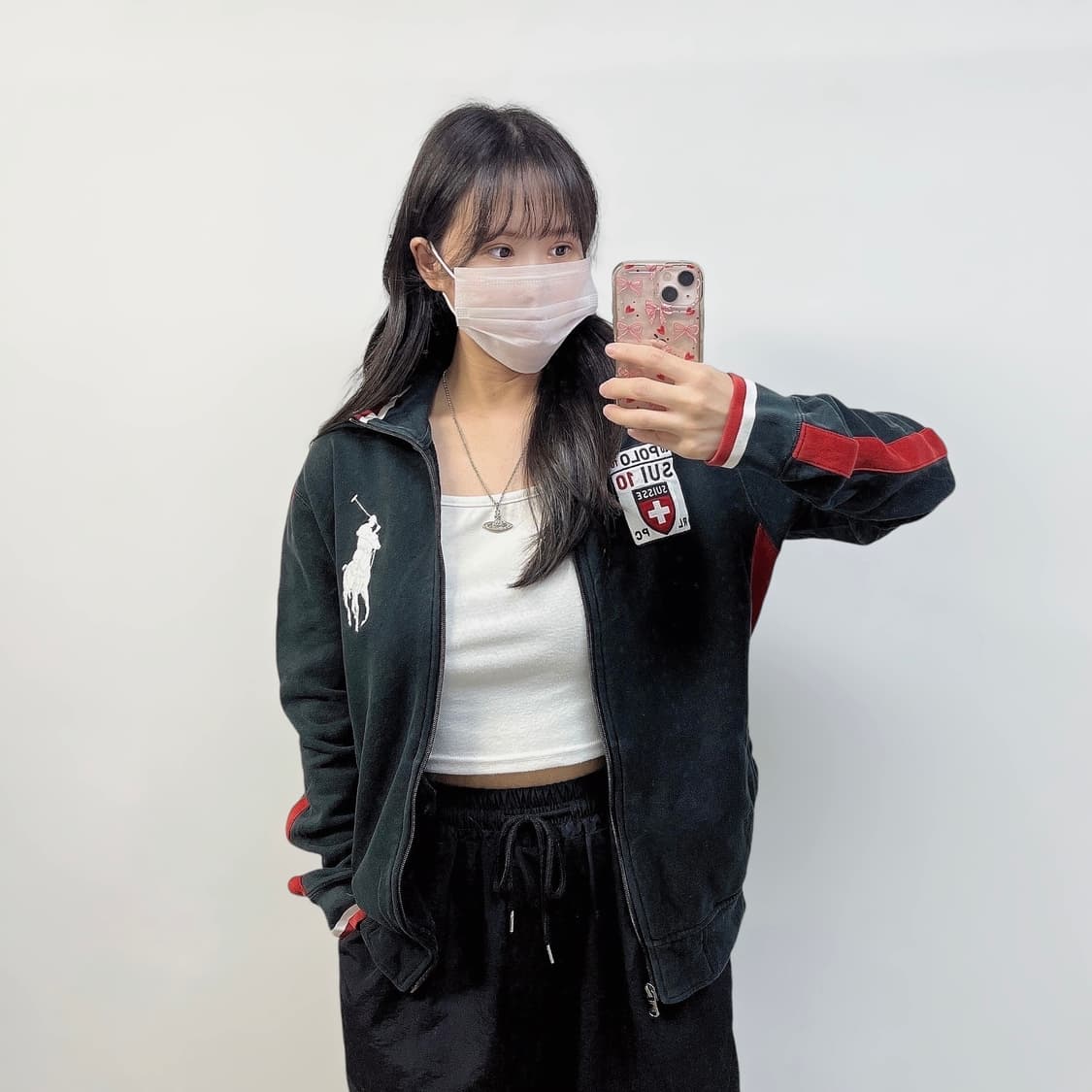 폴로 랄프로렌 스위스 트랙 스웻 집업 자켓 상품이미지1