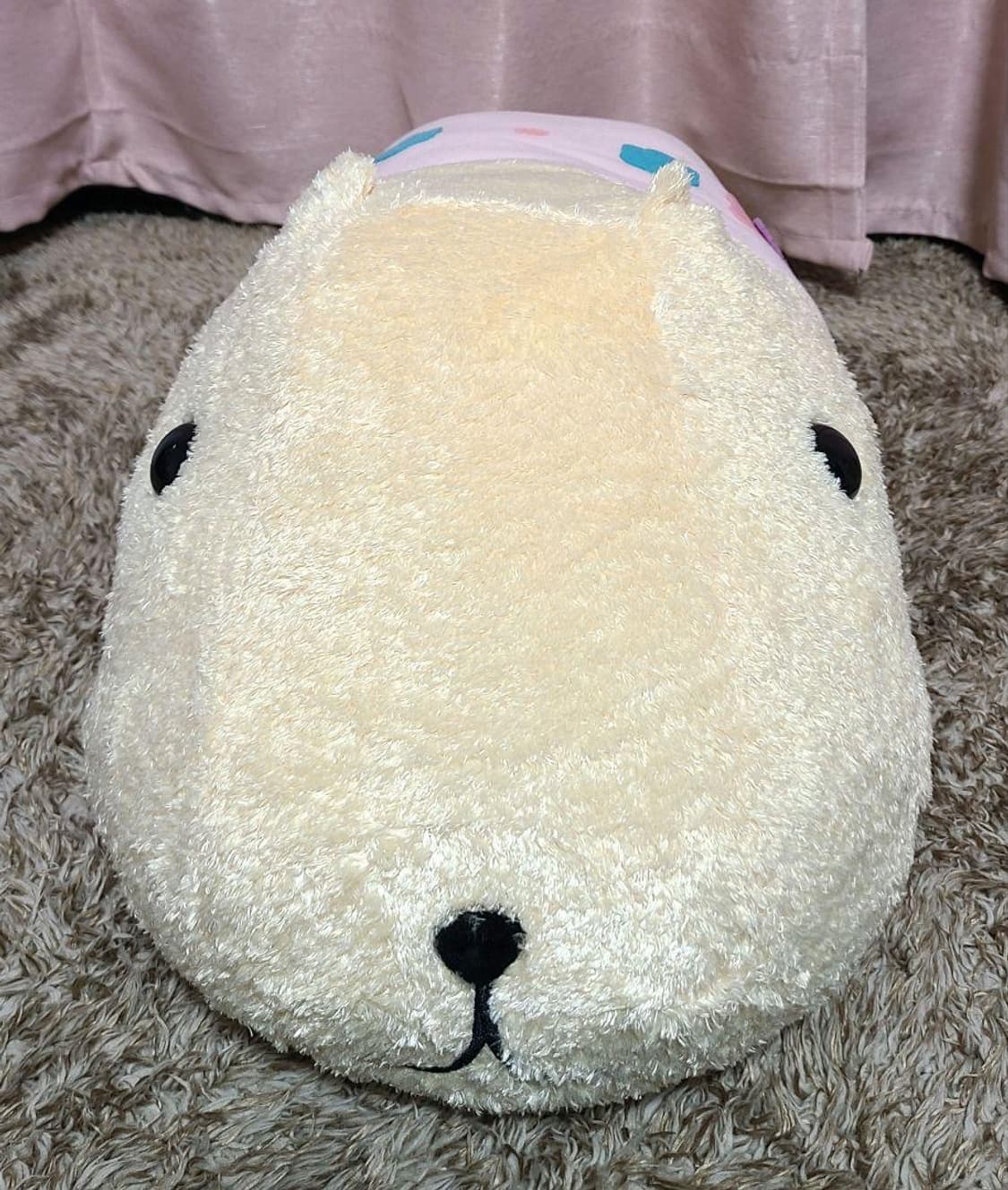 산엑스 카피바라상 화이트상 50cm 대형 인형 상품이미지6