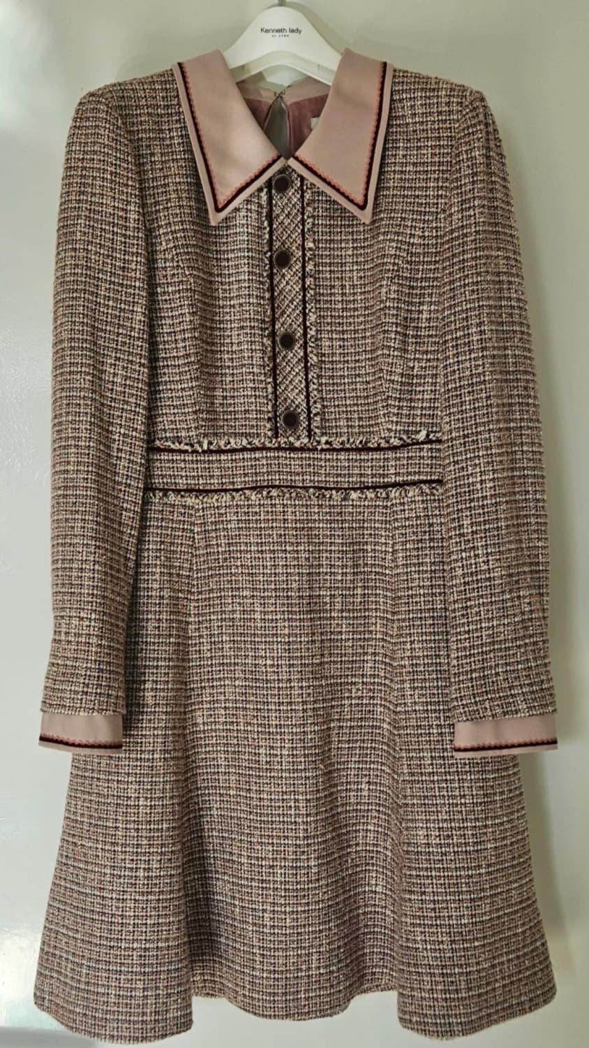 케네스레이디 트위드 원피스 상품이미지1